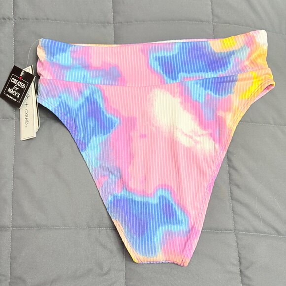 Salt + Cove Tie-Dyed Bikini Bottoms, Created for Macy's - Size: Medium - NWT - Picture 2 of 10
